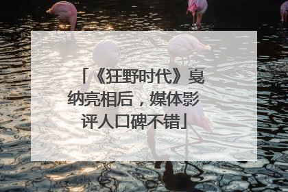《狂野时代》戛纳亮相后，媒体影评人口碑不错