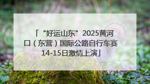 “好运山东”2025黄河口（东营）国际公路自行车赛14-15日激情上演
