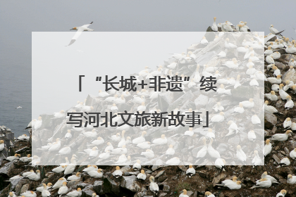 “长城+非遗”续写河北文旅新故事