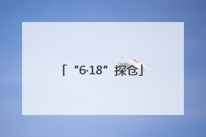 “6·18”探仓