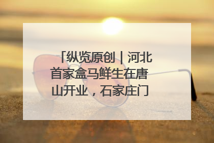 纵览原创｜河北首家盒马鲜生在唐山开业，石家庄门店预计8月开业