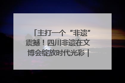 主打一个“非遗”震撼！四川非遗在文博会绽放时代光彩｜文博向“新”