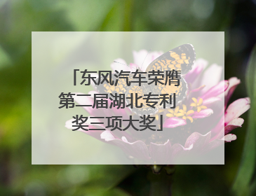 东风汽车荣膺第二届湖北专利奖三项大奖