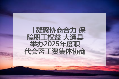凝聚协商合力 保障职工权益 大通县举办2025年度职代会暨工资集体协商现场观摩交流活动