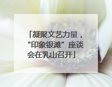 凝聚文艺力量，“印象银滩”座谈会在乳山召开