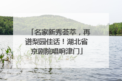 名家新秀荟萃，再谱梨园佳话！湖北省京剧院唱响津门