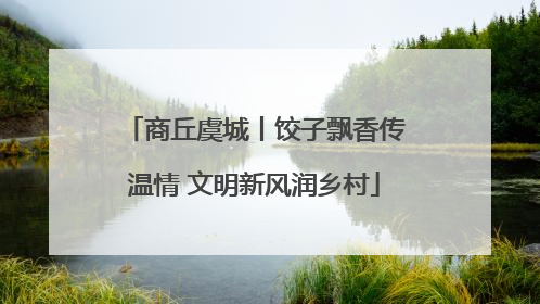 商丘虞城丨饺子飘香传温情 文明新风润乡村