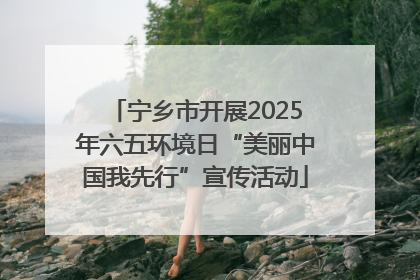 宁乡市开展2025年六五环境日“美丽中国我先行”宣传活动