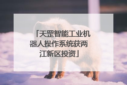 天罡智能工业机器人操作系统获两江新区投资