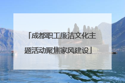 成都职工廉洁文化主题活动聚焦家风建设