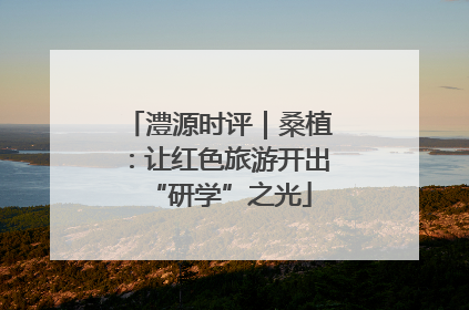 澧源时评｜桑植：让红色旅游开出“研学”之光