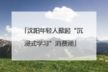 沈阳年轻人掀起“沉浸式学习”消费潮