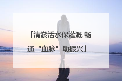 清淤活水保灌溉 畅通“血脉”助振兴