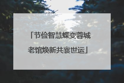 节俭智慧蝶变蓉城 老馆焕新共襄世运