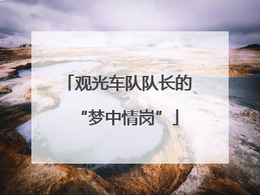 观光车队队长的“梦中情岗”
