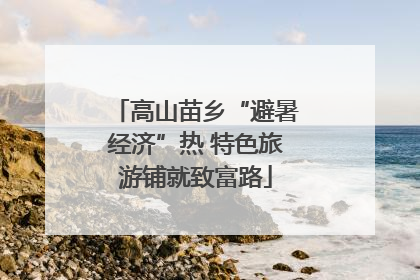 高山苗乡“避暑经济”热 特色旅游铺就致富路