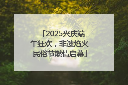 2025兴庆端午狂欢，非遗焰火民俗节燃情启幕