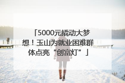 5000元撬动大梦想！玉山为就业困难群体点亮“创富灯”
